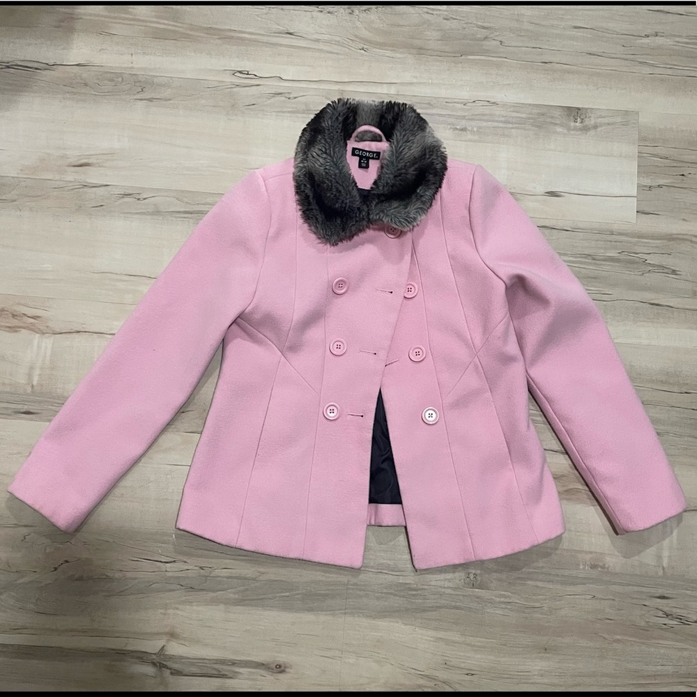GEORGE girls pea coat